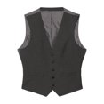 thumbnail image 2 of Burton Mens Essential Single-Breasted Slim Vest, 2 of 7