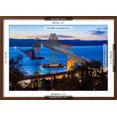 thumbnail image 3 of The AstoriaMegler Bridge over the Columbia River, Astoria, Oregon, USA, Scenic Framed Art Print Wall Art by Mark A Johnson Sold by Art.Com, 3 of 6