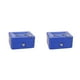 thumbnail image 4 of Caja de dinero de metal Billuyoard portátil y liviana con cerradura de llave azul 2Conjunto, 4 of 6