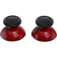 thumbnail image 5 of eXtremeRate Carmine Red & Black Replacement 3D Joystick Thumbsticks, Analog Thumb Sticks with Cross Screwdriver for Nintendo Switch Pro Controller, 5 of 6