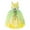 Tiana Dress, variant on AoDai Deluxe Princess Tiana Costumes Little Girls Dress Kids Fancy Gown Cosplay Halloween Party