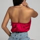 thumbnail image 3 of Playeras,Blusas y Tops,Ropa para Mujer Lindo camisetas sin mangas para las mujeres Mujeres moda sexy cuello sin mangas camisetas sin mangas causal chaleco espalda menos tops (Red, XL), 3 of 6