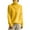 Yellow, variant on Women's Oversized Turtleneck Sweater Pullover Tops Loose Casual Solid Color Long Sleeve Chunky Knit Warm Sweaters Beige S