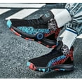 thumbnail image 6 of Unisex High-Top Basketball Shoes, Breathable Non-Slip Court Sneakers with Wear-Resistant Rubber Outsole, 6 of 6