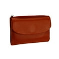 thumbnail image 1 of Leather Purse Women's Slim RFID Blocking Wallet Soft Leather Small Card Holder For Daily Use And Travel With Large Storage Capacity, 1 of 3