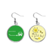 thumbnail image 1 of Enchufe de carga de energía proteger el medio ambiente de los vehículos Pendiente Sol Flor Pendiente Joyas Moda Unbranded M, 1 of 3