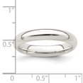 thumbnail image 2 of Bridal QCF040-4 4 mm Sterling Silver Comfort Fit Band, Polished - Size 4, 2 of 2