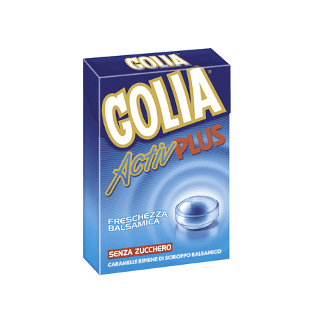 Golia Activ Plus Sugar Free Mentholated Drops 1 Box 46g