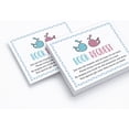 thumbnail image 2 of Inkdotpot 30 Books For Baby Shower Request Cards Bring A Book Instead Of A Card Gender Reveal Its a Boy Its a Girl Baby Shower Invitations Inserts Games, 2 of 6
