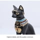 thumbnail image 4 of Inteprter Mini estatua de gato antiguo egipcio figurita adornos gabinete vino sala de estar oficina entrada artesanía coleccionable Decoración del hogar Talla grande, 4 of 6