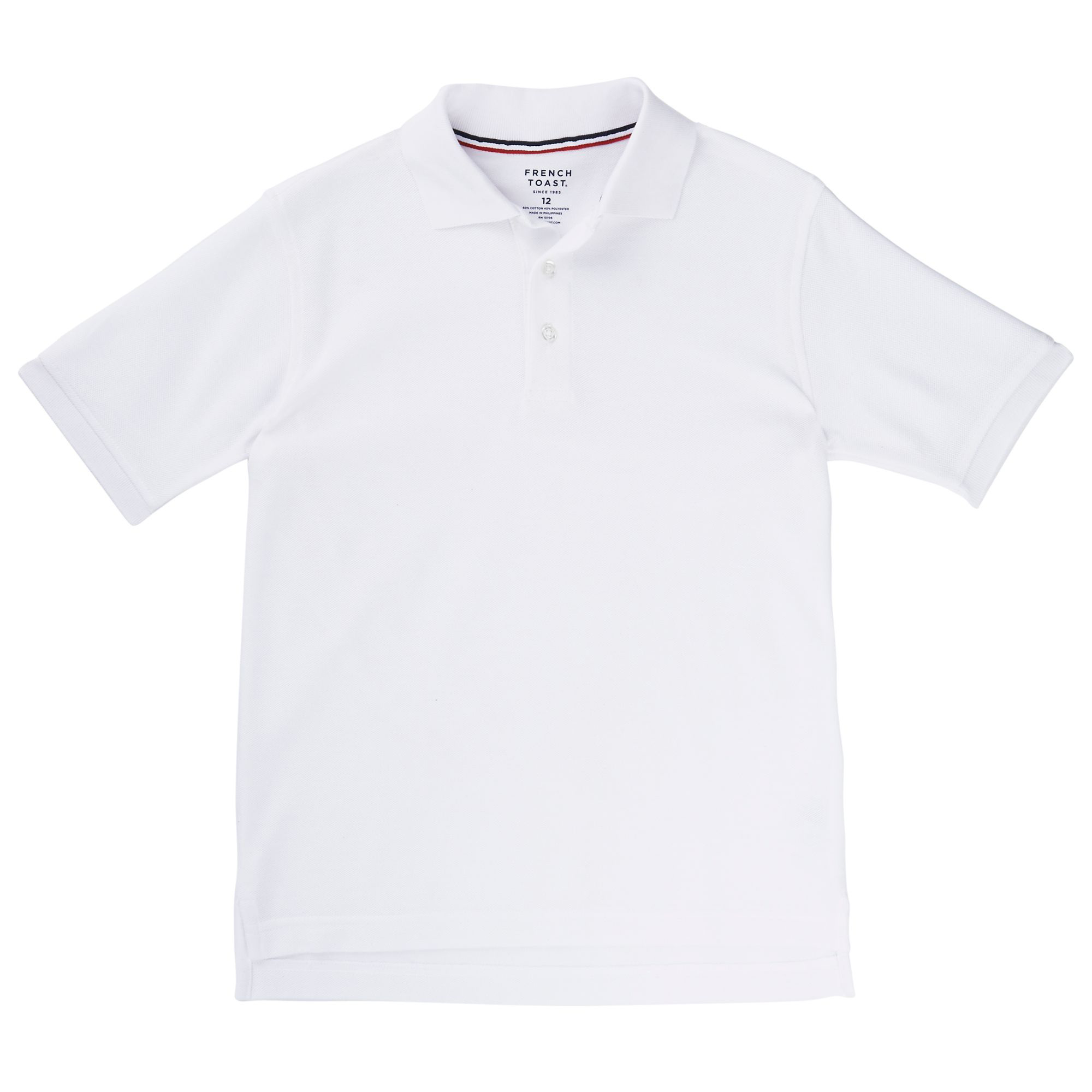 Zeco sold by Essential Wear 2 School Boys Quality White Short Sleeve Polo Shirt Age 2 3 4 5 6 7 8 9 10 11