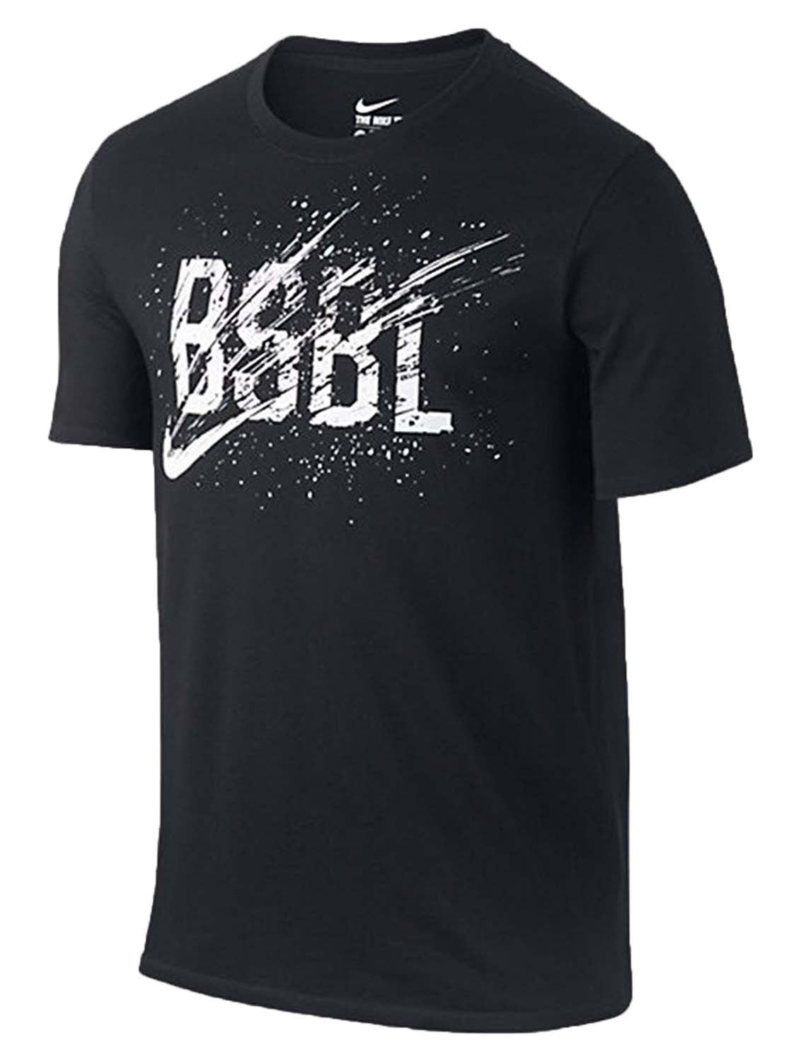Nike - Nike Men's Dri-Fit BSBL Graphic Baseball T-Shirt-Black - Walmart ...