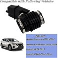 thumbnail image 3 of Manguera de entrada aire del motor 16576-3JA0A, para Nissan Murano 2015-2023 Pathfinder 2013-2016, Infiniti QX60 2014-2016 JX35 2013, Bota medidor masa 165763JA0A 16576-3JA0A, 3 of 7