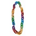 thumbnail image 1 of Rainbow Necklace Big Chain Links Lights Up 1PC, 1 of 1