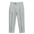 thumbnail image 5 of LODIENY Casual Dress Pants for Men Pleated Old Money Straight Leg Baggy Suit Slacks Fall Relaxed Fit Slacks Work Trousers with Pockets Gray M, 5 of 6