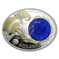 thumbnail image 1 of 2015 Macedonia Silver Proof Zodiac Sign (Aquarius), 1 of 3