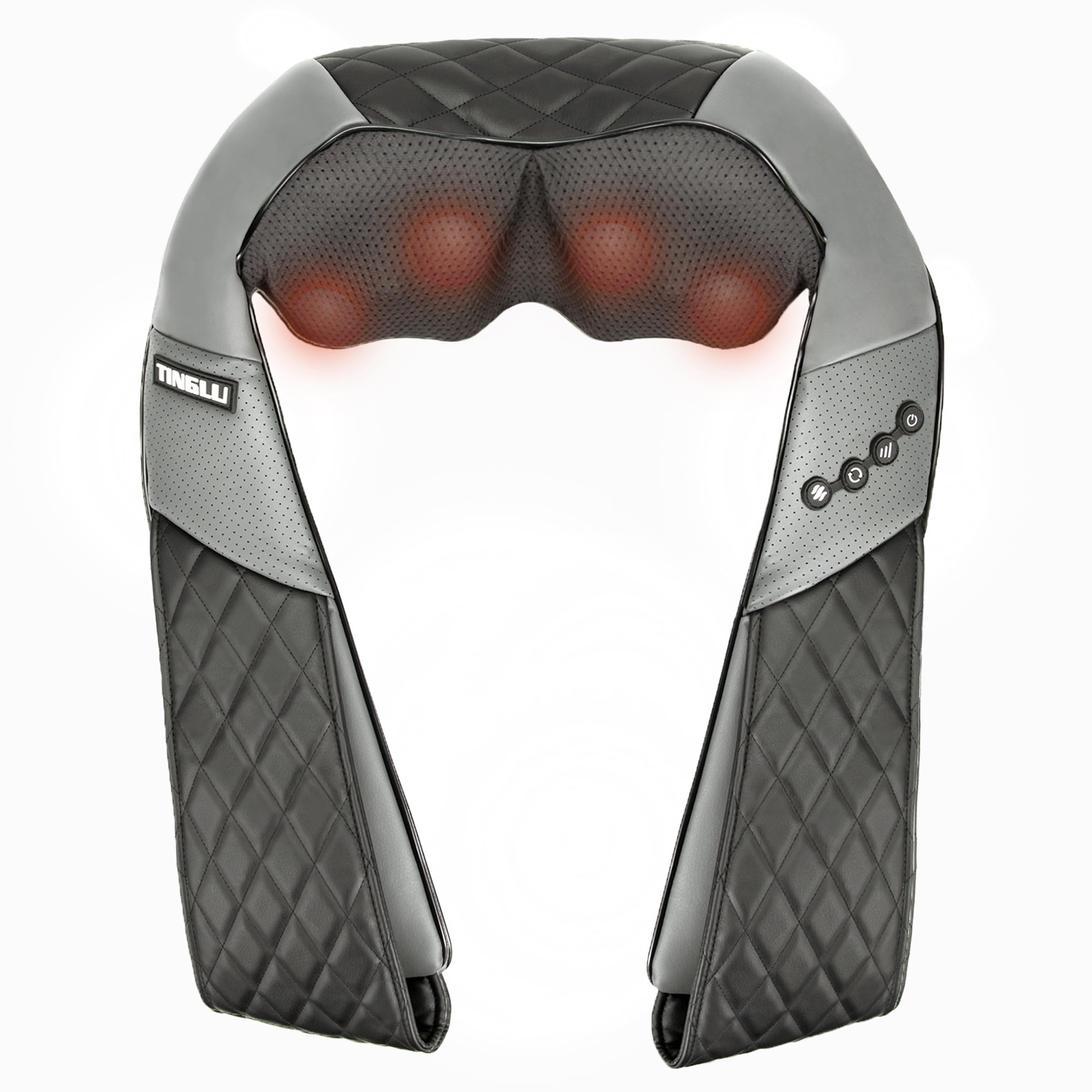 Sayfut Shiatsu Back And Neck Massager With Heat And Deep Kneading Massage For Neck Back And