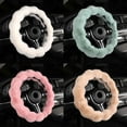 thumbnail image 5 of Elegant Plush Steering Wheel Protector Cover With Winter Warm Feature Soft Anti Slip Grips Fit 38cm Wheels, 5 of 8