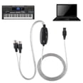 thumbnail image 4 of Convertisseur de Câble Midi vers Usb Adaptateur Interface Midi Cordon Clavier Ligne d'Édition Musicale, 4 of 9