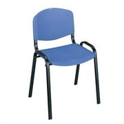 Pemberly Row Stacking Chair in Blue (Set of 4) by Pemberly Row