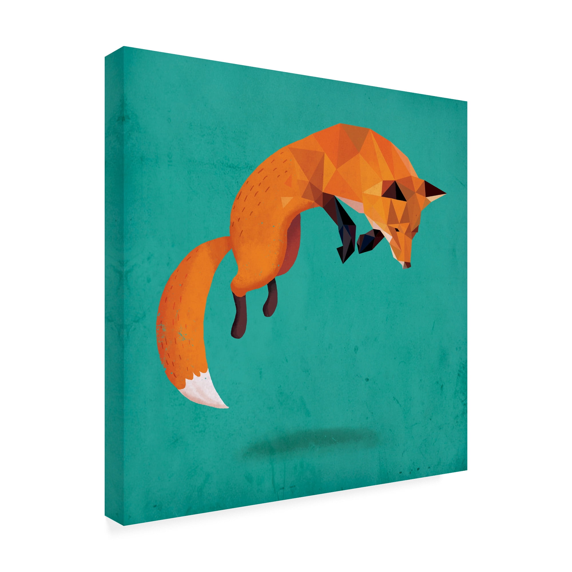 Trademark Fine Art 'Transition Fox' Canvas Art by Michael Buxto