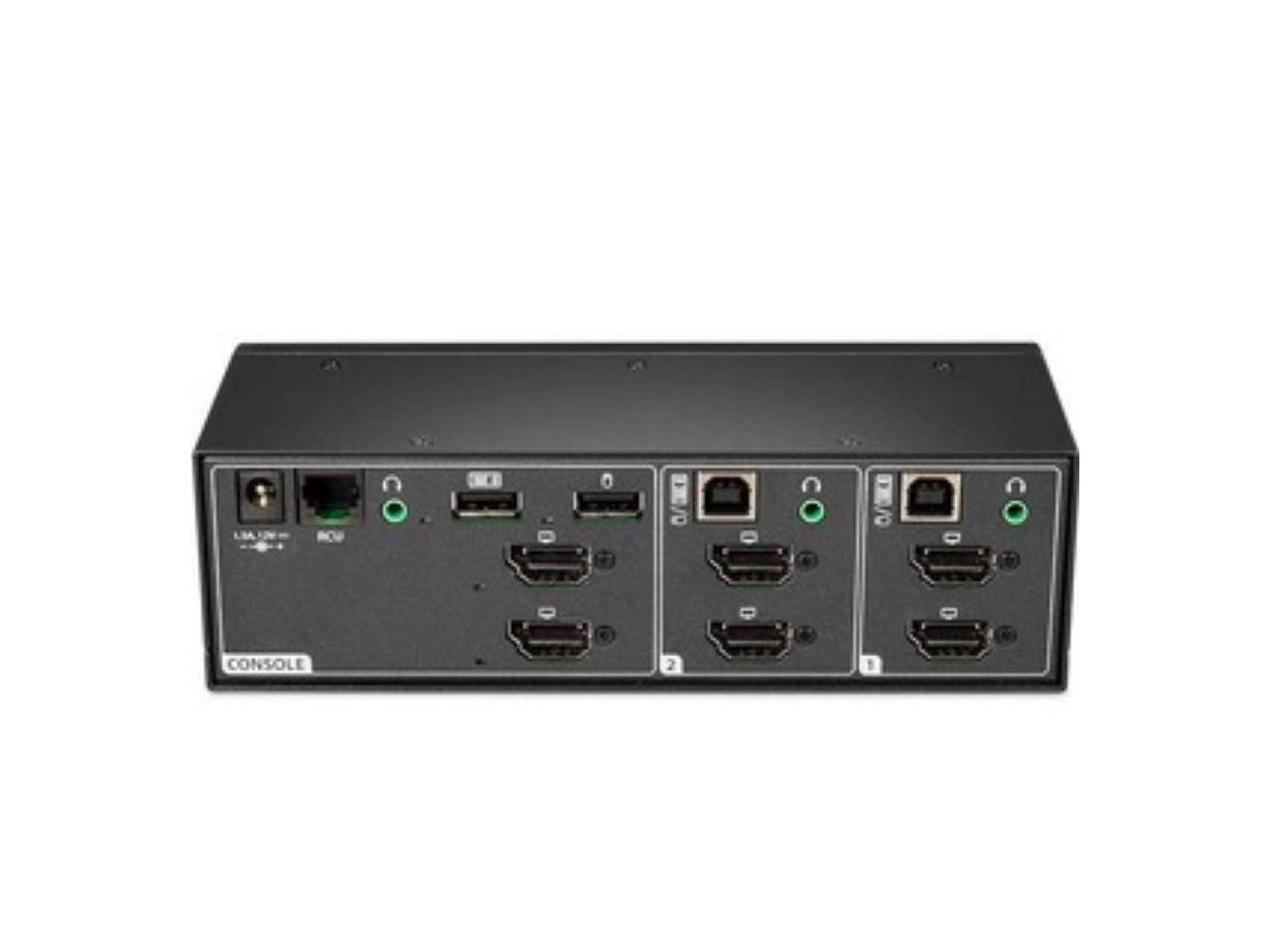 Vertiv Cybex SC900 Secure KVM | Dual Head | 2 Port Universal DisplayPort | NIAP version 4.0 Certified - Secure Desktop KVM Switches - SC920DPH-400