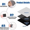 thumbnail image 3 of Adhesive Magnets, 90 Pcs Square Magnets, Magnets with Adhesive Backing for Crafts, Light Objects, Fridge Organisation, Die Storage, 3 of 6