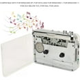 thumbnail image 5 of Portable Cassette Player, USB Tape to MP3 Converter Digitizer Player Walkmans with 3.5mm Headphone Jack Stereo Cassette Player Compatible with IOS and PC，Vintage Cassette Player for Elder and Student, 5 of 9
