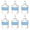 Replacement Water Filter for Samsung DA29-00003F / WF289 / WSS-1 (6 Pack)