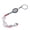 red, variant on Professional Multifunctional Key Holders Playful Keychain Compacts Design Key Organizers Pendant For College Students