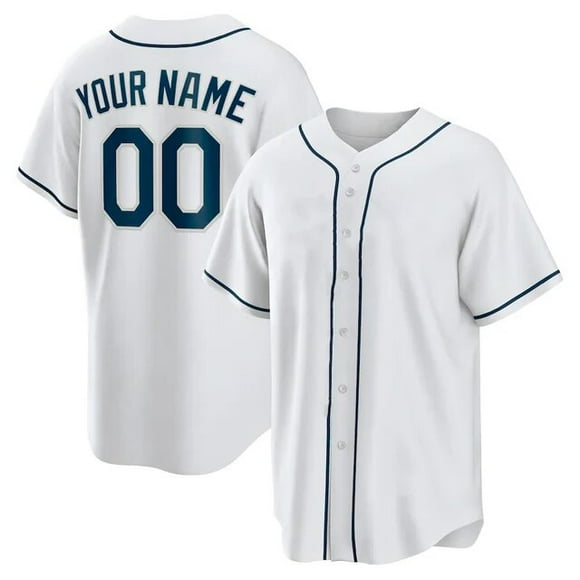 Customized Tampa Bay Baseball Jerseys America On Field Baseball Jersey Personalized Your Name Any Number All Stitched Us Size