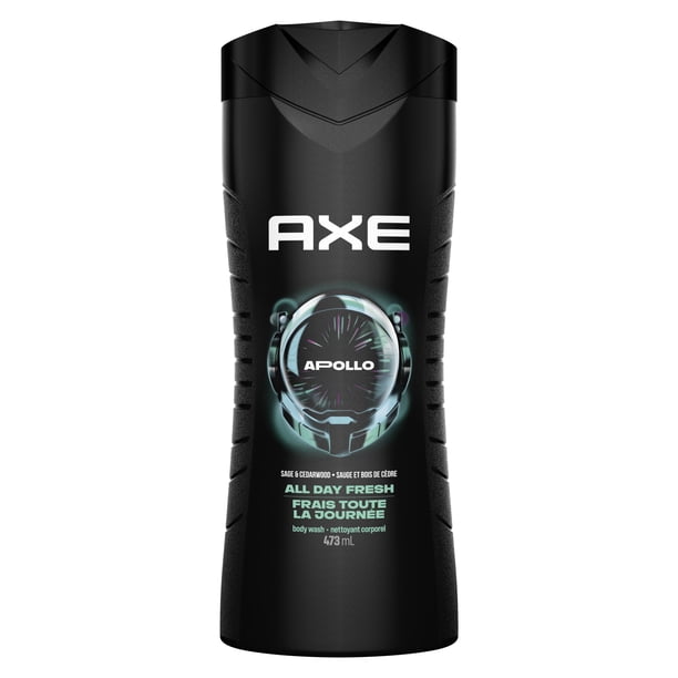AXE Apollo Body Wash for All Day Freshness, Sage & Cedarwood, with