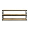 thumbnail image 3 of Manor Park 2 Shelf Industrial Wood Bookcase, 60", 3 of 6
