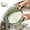 Grey, variant on Multipurpose Rice Washing Bowl Strainer with Handle, Multifunctional Rice Strainer with Handle - Colander for Draining Vegetables, Fruits