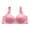 Pink, variant on Admvng Bras for Women No Underwir Solid Color No Steel Ring Push Up Breathable Underwear Daily Bra, Size 36-44