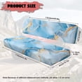 thumbnail image 7 of HUIACONG Marble Texture UTV Seat Covers Waterproof Polyester Breathable UTV Seat Covers Protector Non-Slip Soft for Kawasaki Mule 3010, 7 of 7
