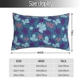 thumbnail image 4 of Kll Ornamental Turtles Pillow Covers Envelope Closure,Super Soft And Cozy Fuzzy Fleece Pillow Case Cover 16"X24", 4 of 9