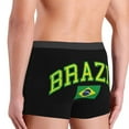 thumbnail image 6 of Brazil Flag Underwear Men Breathbale Brazilian Boxer Briefs Shorts Panties Soft Underpants For Homme, 6 of 7