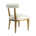 thumbnail image 5 of Palla Cream Boucle Dining Chair, 5 of 6