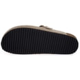 thumbnail image 3 of Cork Clogs for Women Mens Genuine Suede Leather Clogs Soft Footbed Potato Shoes with Arch Support Brown, 3 of 3