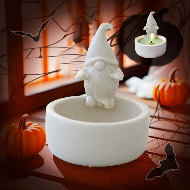 Portavelas de gatitos, portavelas de diseño creativo, aromaterapia, duraderos, gatos asados, portavelas de aromaterapia, adornos para escritorio, velas con aroma a Santa Claus