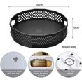thumbnail image 2 of Turntable, Plastic Rotating Spice Storage For Spices Condiments Kitchen Storage, Kitchen Cupboard Turntable, Spice Turntable (30 X 10cm, L), 2 of 7