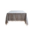 thumbnail image 2 of Neinkie Nappe Rectangulaire en Lin Style Ferme Imperméable Anti-Rétrécissement Douce et Résistante aux Plis Tissu Décoratif pour Cuisine, 2 of 7