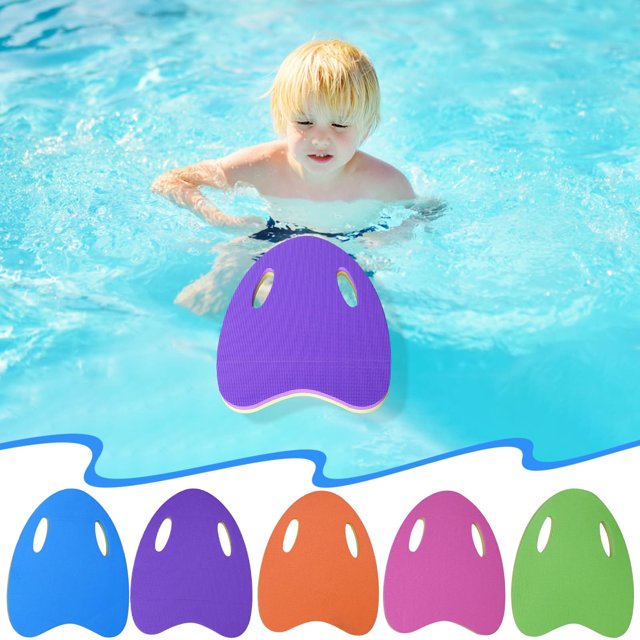 Jacenvly - Tabla de natación bicolor para niños y adultos, nueva decoración para el hogar, flotador de espuma para entrenamiento en piscina, herramienta de ahorro de verano.