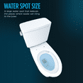 thumbnail image 5 of TOTO® Drake® Two-Piece Round 1.6 GPF Universal Height TORNADO FLUSH® Toilet with CEFIONTECT®, Cotton White - CST775CSFG#01, 5 of 5