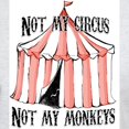 thumbnail image 3 of CafePress - Not My Circus Light T Shirt - Men's Classic Graphic T-Shirt, 3 of 4