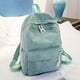 thumbnail image 2 of Mochila estilo mochila de tela suave para mujer, mochila escolar de diseño de pana para chicas adolescentes, mochila a rayas para mujer Adepaton Mochilas y Maletines, 2 of 4