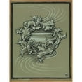 thumbnail image 2 of Elihu Vedder 15x18 Black Ornate Wood Framed Double Matted Museum Art Print Titled - The Bitter Cup (1883-1884), 2 of 5