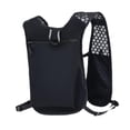 thumbnail image 3 of Mochila de hidratación, chaleco para correr, bolsa con soporte para teléfono para ciclismo, escalada y pesca. Negro, 3 of 8
