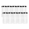 thumbnail image 2 of deevoka 10 Pieces Empty Jar Airtight Round Slime Container for Candy Cosmetic Travel, 2 of 9